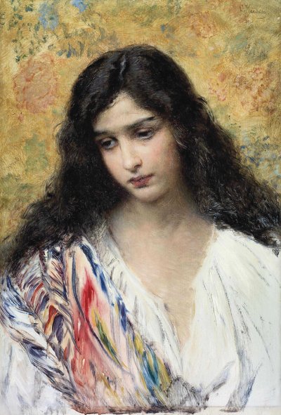 ロシアの美しさ、1900年代 作： Konstantin Egorovich Makovsky