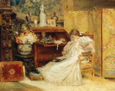 優しい生き物。 作： Konstantin Egorovich Makovsky