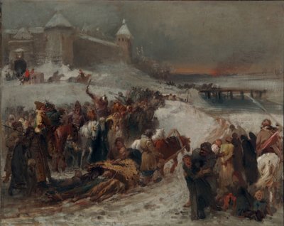トラブルの時 作： Konstantin Egorovich Makovsky