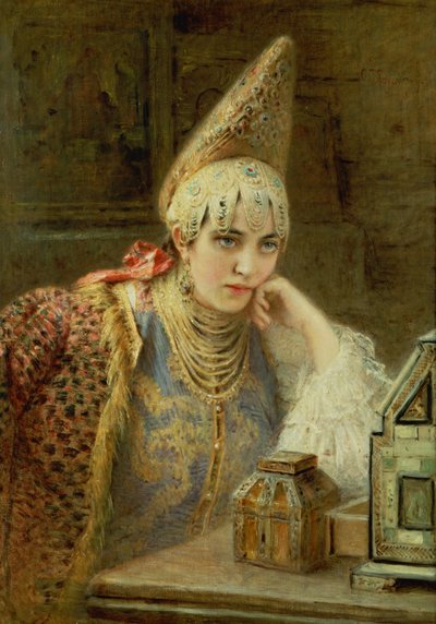 不明な画像 作： Konstantin Egorovich Makovsky