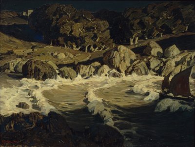 海の夜、1903 作： Konstantin Fyodorovich Bogayevsky