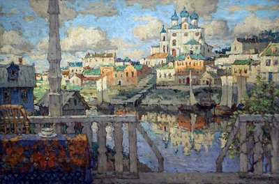 プスコフ、1915年。 作： Konstantin Ivanovich Gorbatov