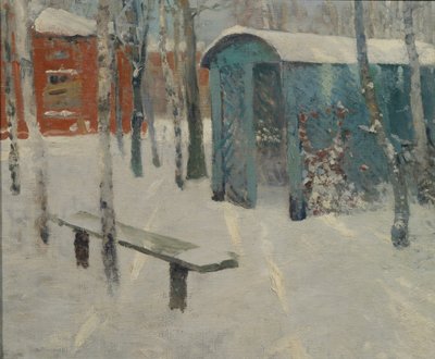 初雪 作： Konstantin Konstantinovich Pervukhin