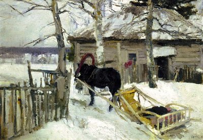 1894年冬。 作： Konstantin Alekseevich Korovin