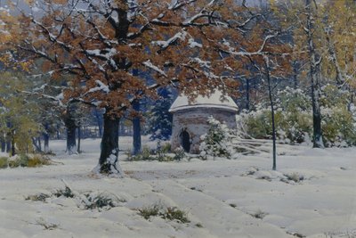 1898年9月の雪 作： Konstantin Yakovlevich Kryzhitsky