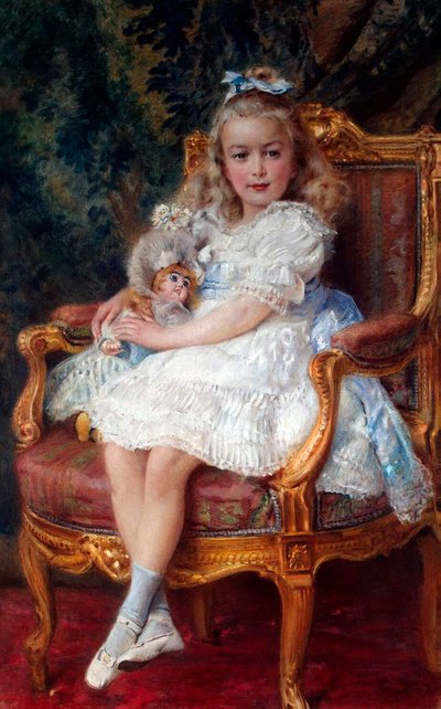 ロシア大公女マリア・ニコラエヴナの肖像、1899～1918年、1905年。 作： Konstantin Yegorovich Makovsky