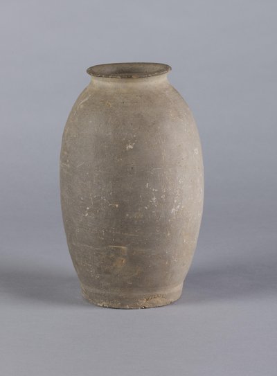 ジャー、新羅王朝、55 BC-935（ストーンウェア） 作： Korean School