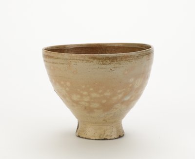 18世紀初頭の茶碗、五季式（透明釉石器） 作： Korean School