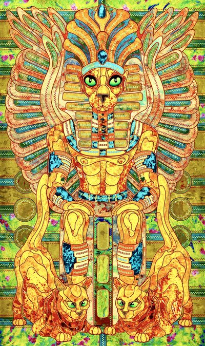力強いエジプトの神 作： Kostyantin Malginov