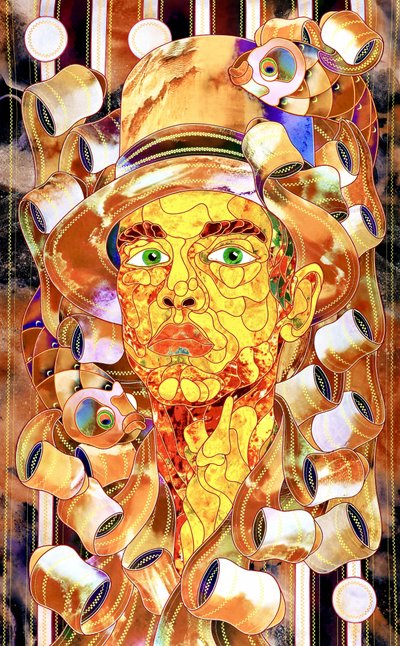  作： 