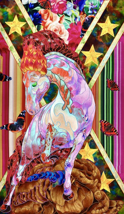 生き生きとした魔法の馬 作： Kostyantin Malginov