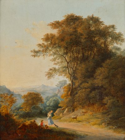 風景 作： Károly Markó d. Ä.