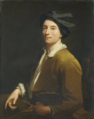 画家の肖像 作： Krzysztof (1659-1729) Lubieniecki