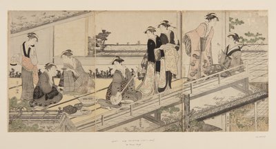 (カラー木版画) 作： Kubo Shunman