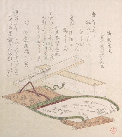 掛物とその箱 18～19世紀 作： Kubo Shunman
