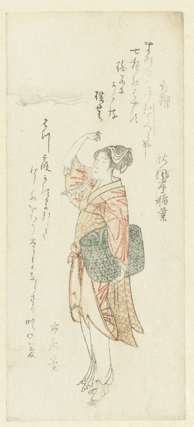 フィッシャーウーマン 作： Kubota Shunman (attributed to)