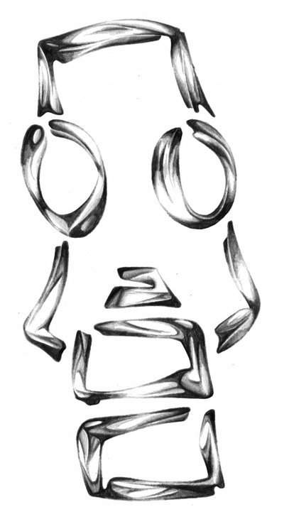  作： 