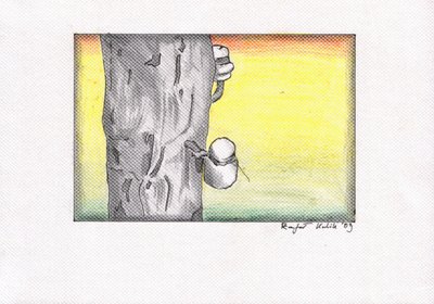  作： 