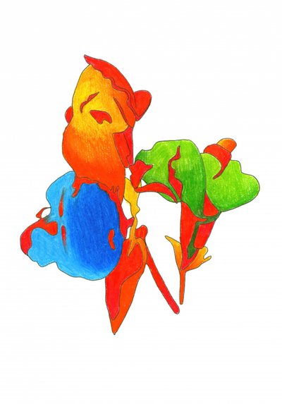  作： 