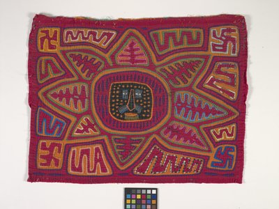 シャツパネル（モーラ）（写真） 作： Kuna Indian Culture