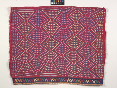 シャツパネル（モーラ）（写真） 作： Kuna Indian Culture