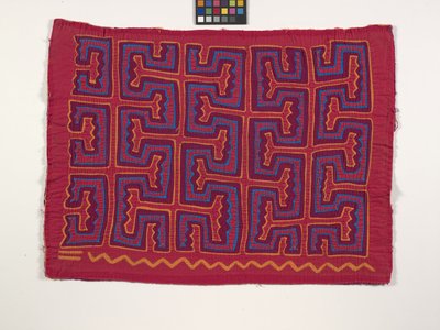 シャツパネル（モーラ）（写真） 作： Kuna Indian Culture