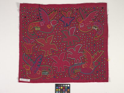 Camisa Painel (Mola) (foto) 作： Kuna Indian Culture