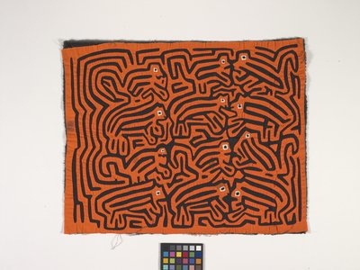 Camisa Painel (Mola) (foto) 作： Kuna Indian Culture