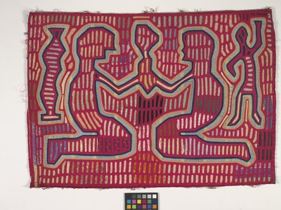 シャツパネル（モーラ）（写真） 作： Kuna Indian Culture
