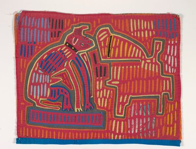 Shirt Panel (mola), c.1950 (appliqued cotton)   1449057   ja       japanese Successfully Translated  Original: View up the River from Milbank Translat: View up the River from Milbank 1445432 ja japanese Successfully Translated Original: Broek In Waterland  作： Kuna Indian Culture