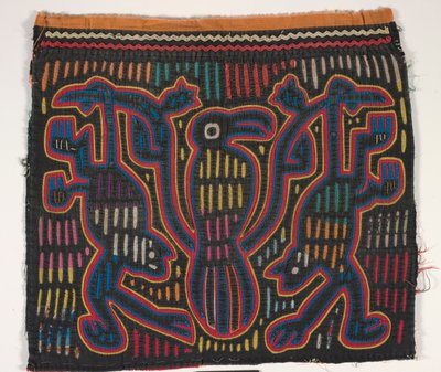 Painel de camisa (mola) (algodão aplicado) 作： Kuna Indian Culture