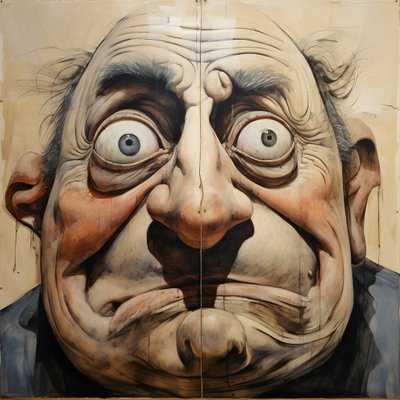200歳の巨人、キュートな鬼の顔2 作： Kurt Heppke