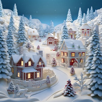 3d 雪のクリスマス 2 作： Kurt Heppke