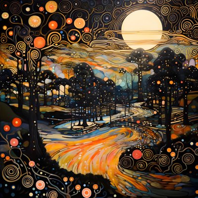 リズ・クリモ風のアート、グリッチ・アート4 作： Kurt Heppke