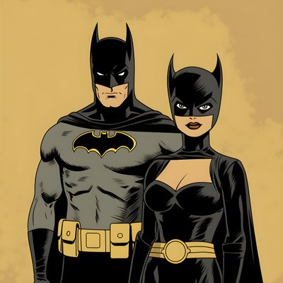 バットマンとキャットウーマン2 作： Kurt Heppke