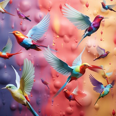 魅惑の鳥たち 4 作： Kurt Heppke