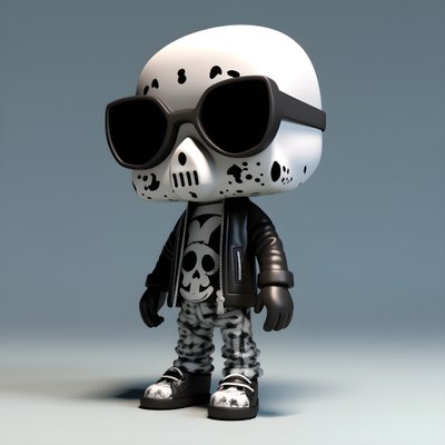 ちびっこスケルトン3 作： Kurt Heppke