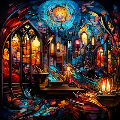 2回目以来273枚目の絵は、人は知恵を求めている 4 作： Kurt Heppke