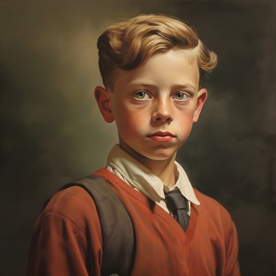 ドイツの少年1 作： Kurt Heppke