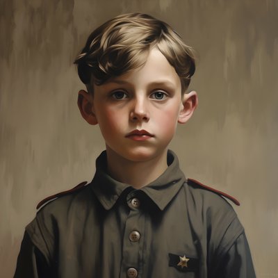 ドイツの少年3 作： Kurt Heppke