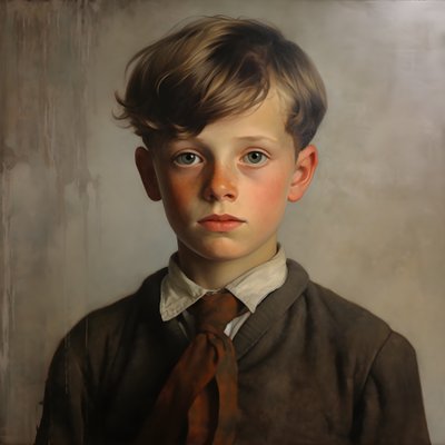 ドイツの少年4 作： Kurt Heppke