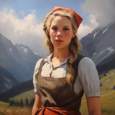 ドイツの少女2 作： Kurt Heppke