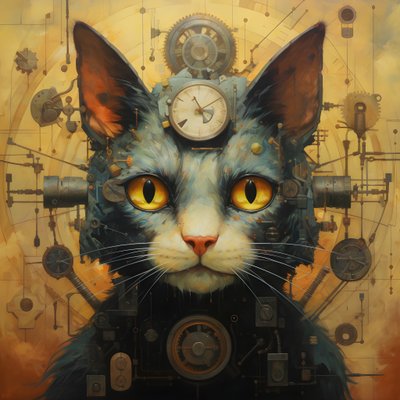 デジタルアート - Computermade 3d - midjourney - Photoshop 作： Kurt Heppke