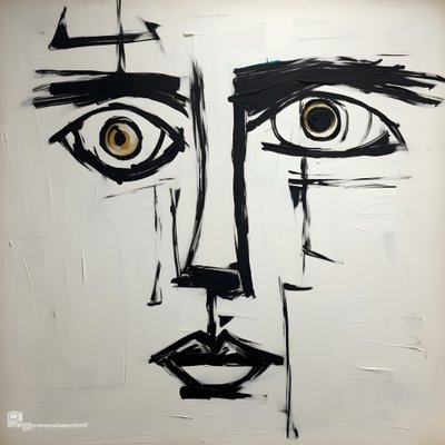 目が3つある顔 4 作： Kurt Heppke