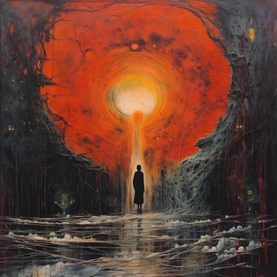自分自身を見る 作： Kurt Heppke