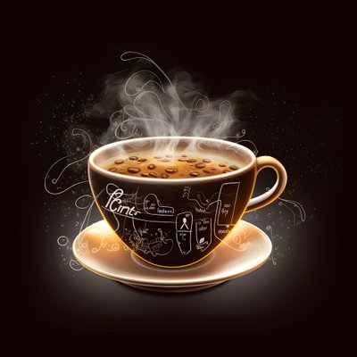 「コーヒー＋科学＝エネルギー」 3 作： Kurt Heppke
