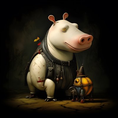 ペットはカバ 1 作： Kurt Heppke