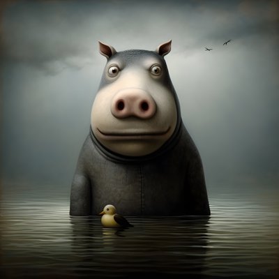 ペットはカバ 2 作： Kurt Heppke