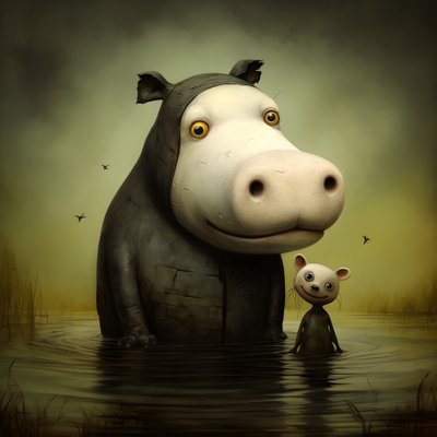 ペットはカバ 2 作： Kurt Heppke