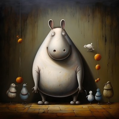 ペットはカバ 4 作： Kurt Heppke
